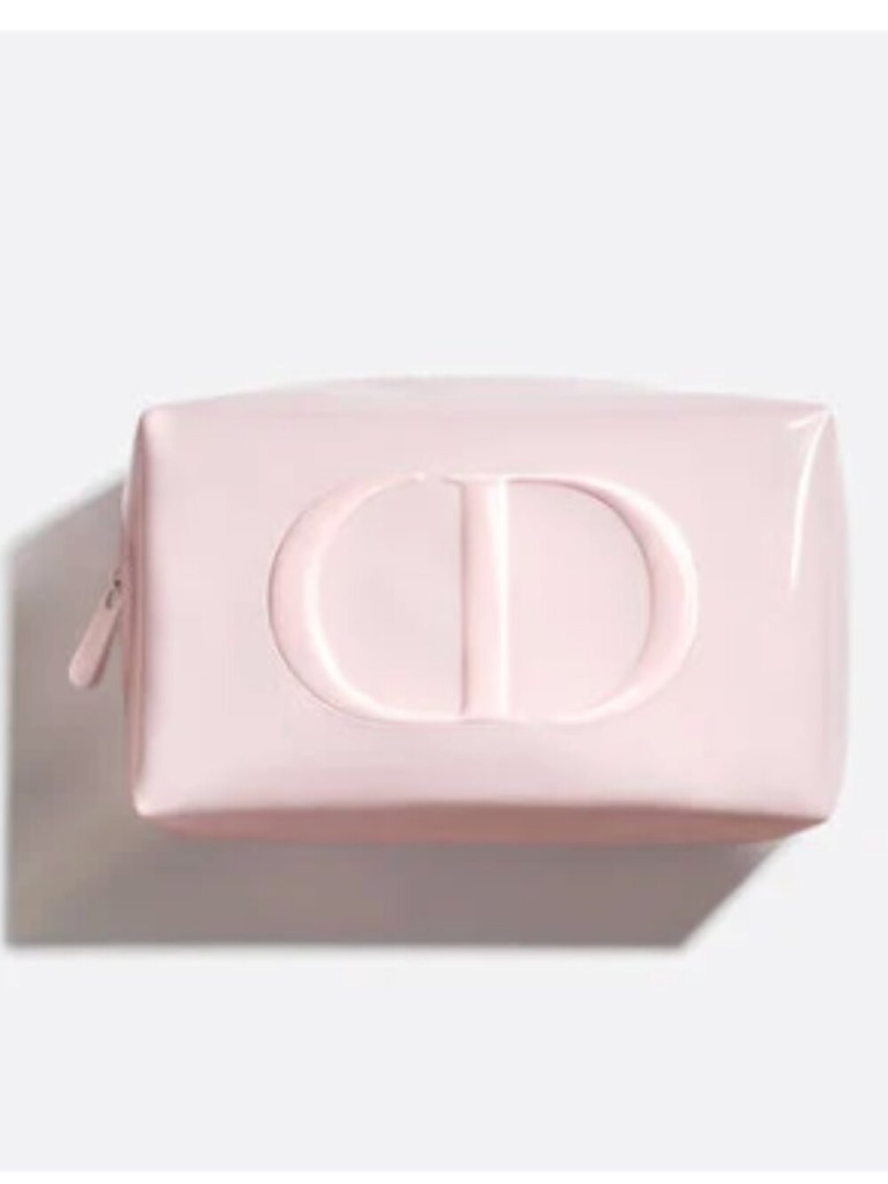 Dior Pink Cosmetic Bag with CD Logo